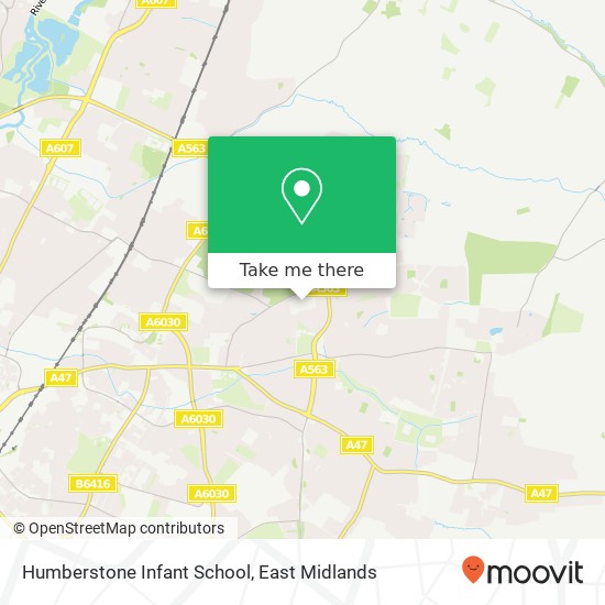 Humberstone Infant School map