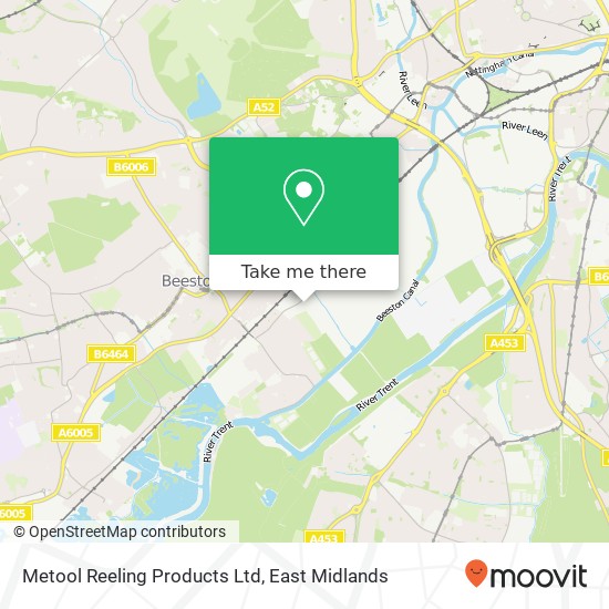 Metool Reeling Products Ltd map