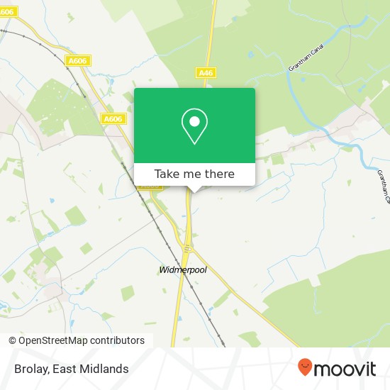 Brolay map