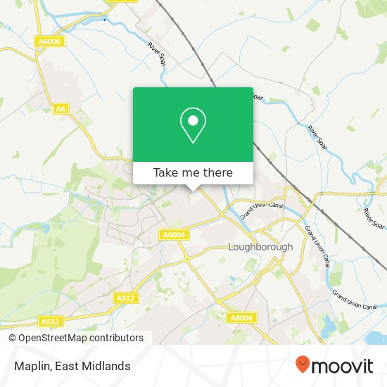 Maplin map