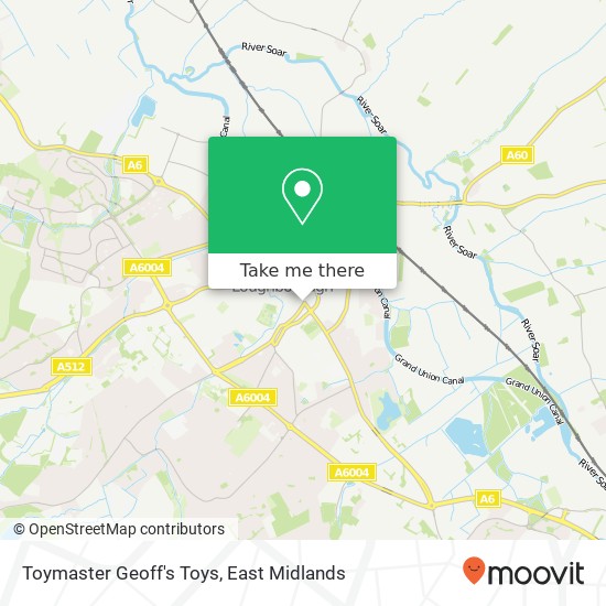 Toymaster Geoff's Toys map