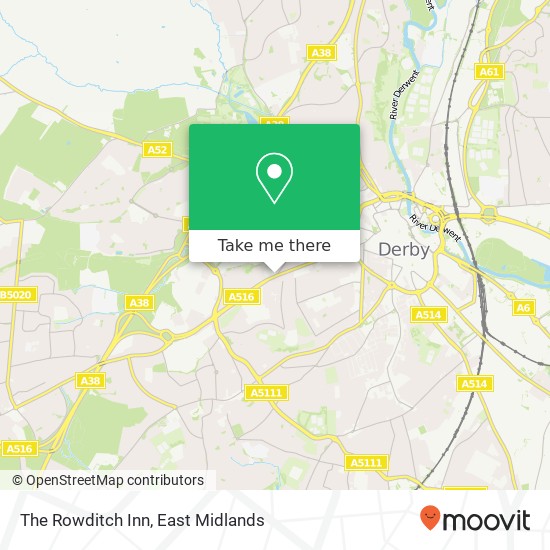 The Rowditch Inn map