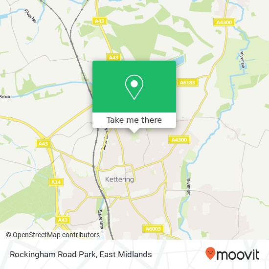 Rockingham Road Park map
