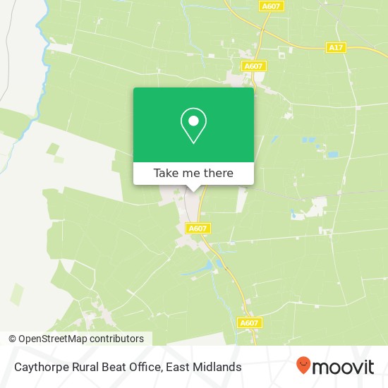 Caythorpe Rural Beat Office map