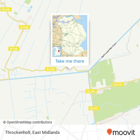 Throckenholt map