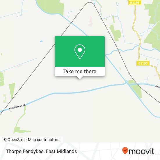 Thorpe Fendykes map