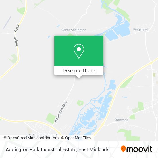 Addington Park Industrial Estate map