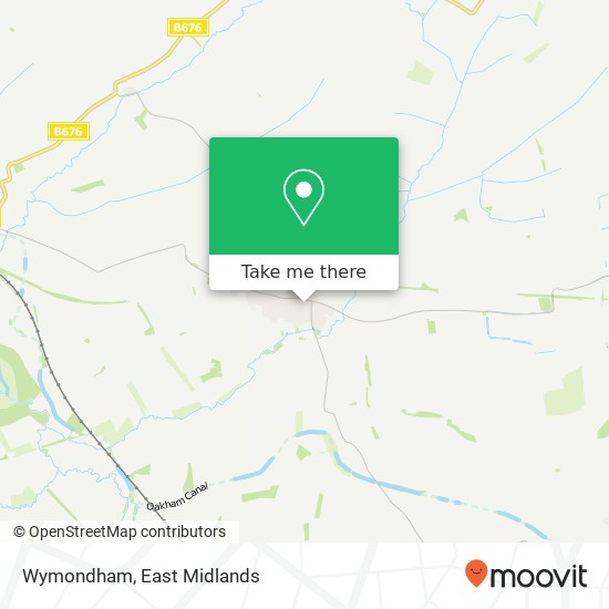 Wymondham map