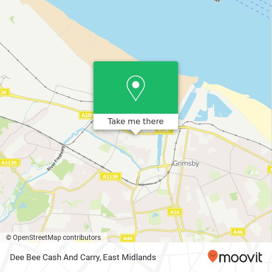 Dee Bee Cash And Carry map
