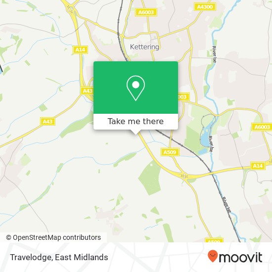 Travelodge map