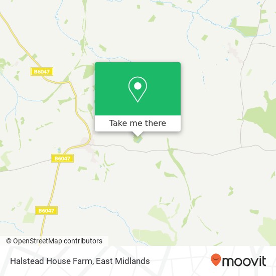 Halstead House Farm map