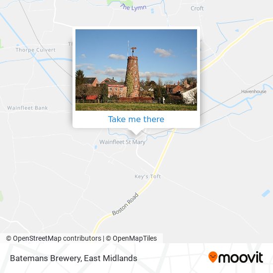Batemans Brewery map