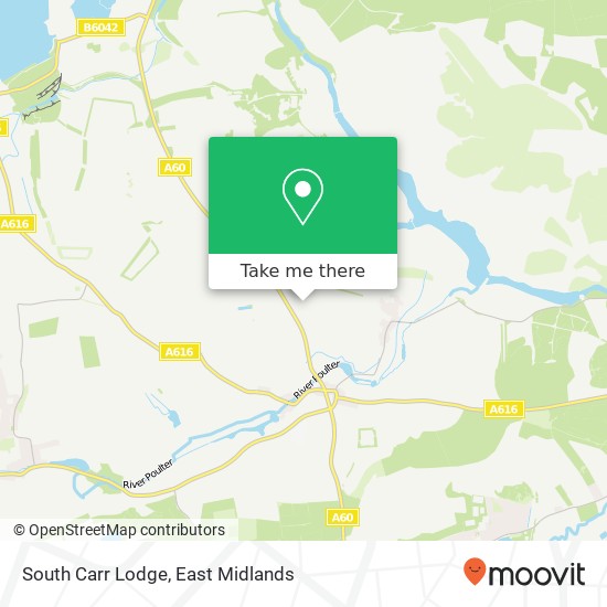 South Carr Lodge map