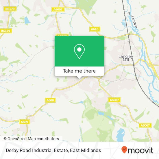 Derby Road Industrial Estate map