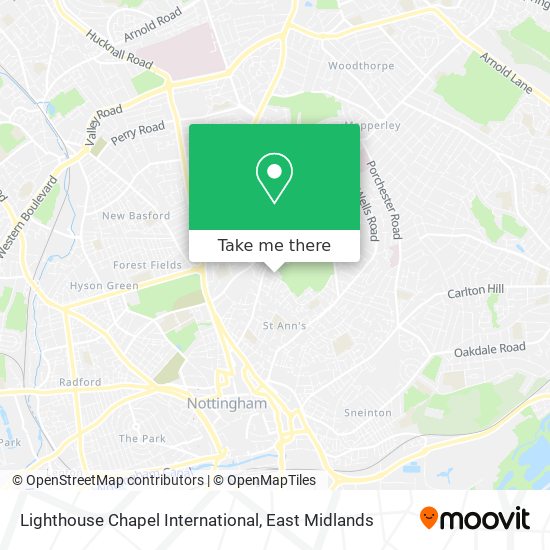 Lighthouse Chapel International map