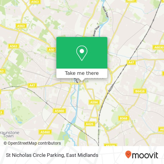 St Nicholas Circle Parking map