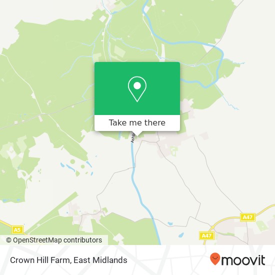 Crown Hill Farm map