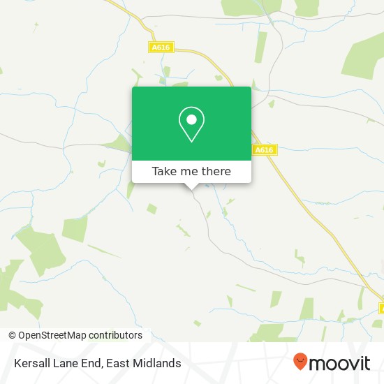 Kersall Lane End map