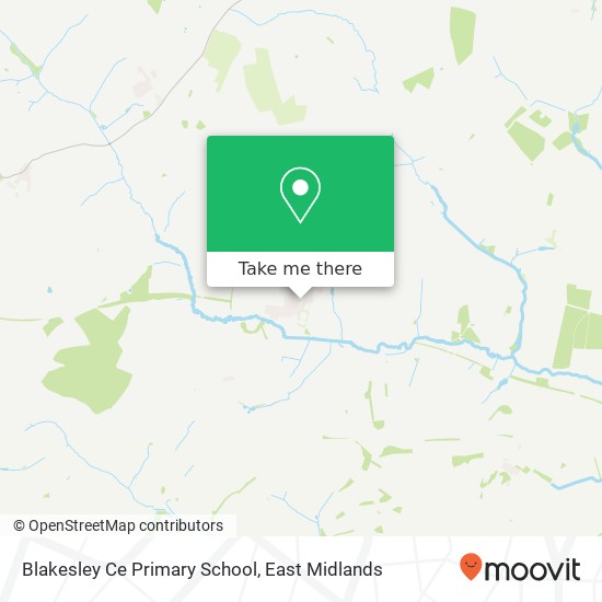 Blakesley Ce Primary School map