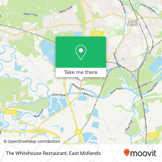 The Whitehouse Restaurant map