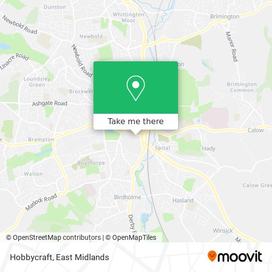 Hobbycraft map