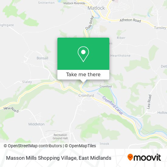 Masson Mills Shopping Village map