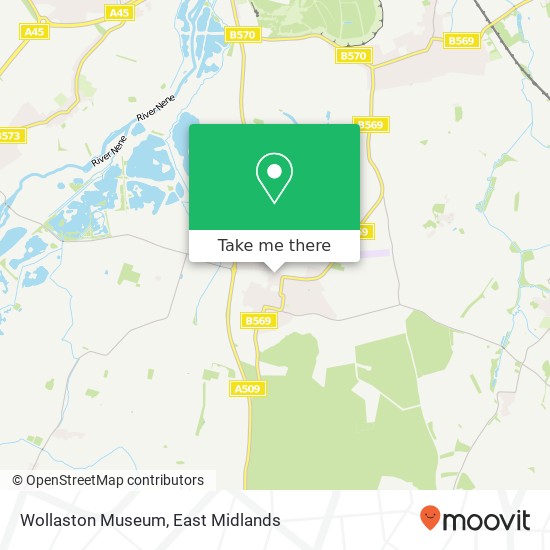 Wollaston Museum map