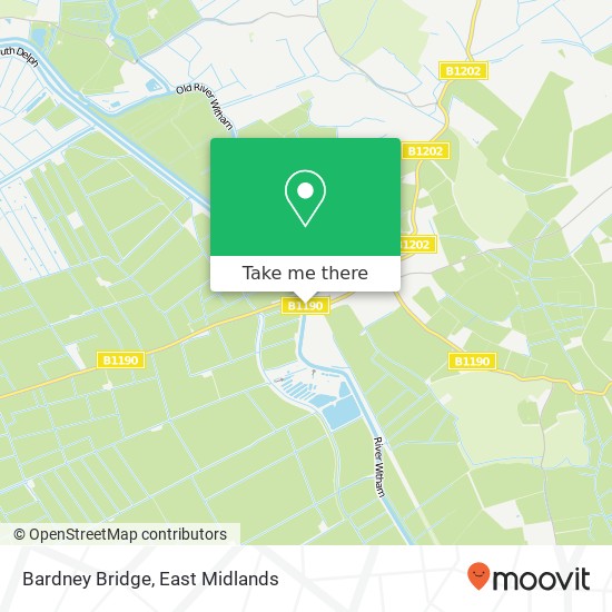 Bardney Bridge map