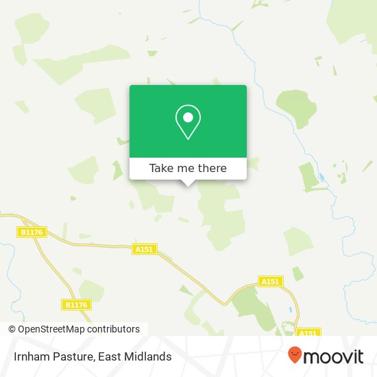 Irnham Pasture map