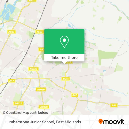 Humberstone Junior School map