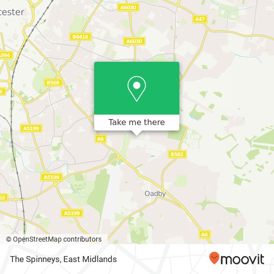 The Spinneys map