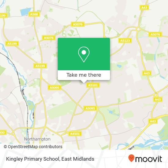 Kingley Primary School map