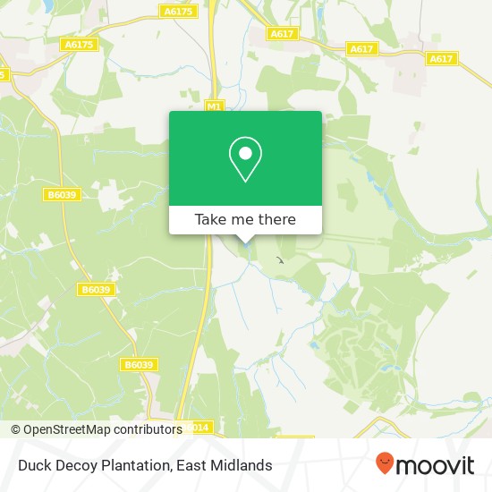 Duck Decoy Plantation map