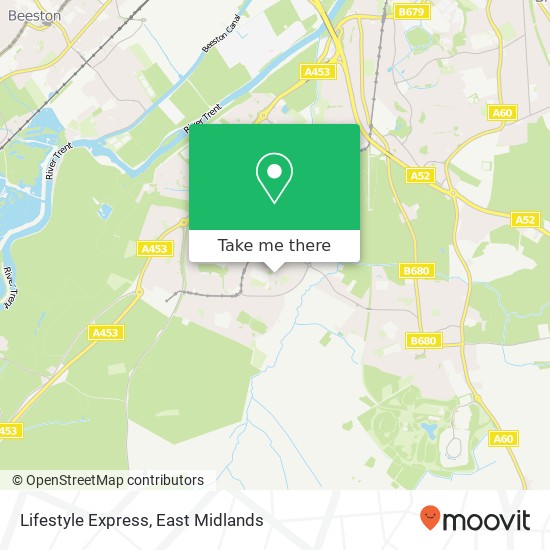 Lifestyle Express map