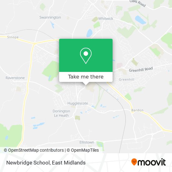 Newbridge School map