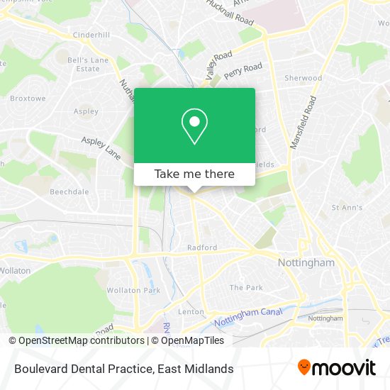 Boulevard Dental Practice map