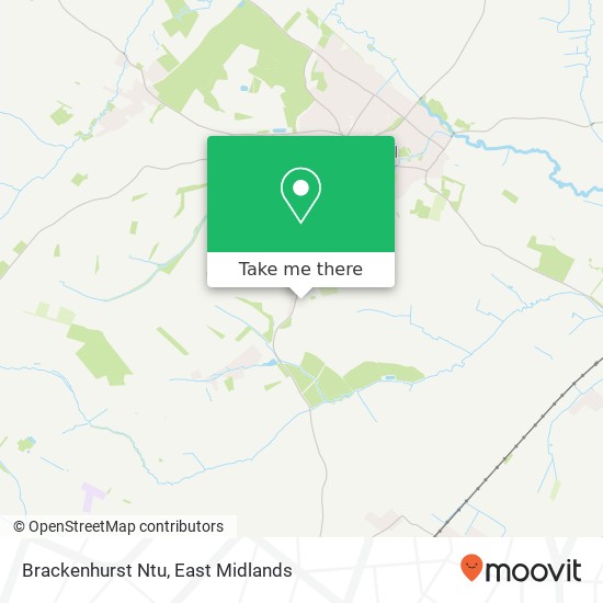 Brackenhurst Ntu map
