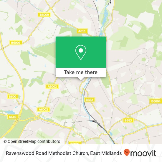 Ravenswood Road Methodist Church map