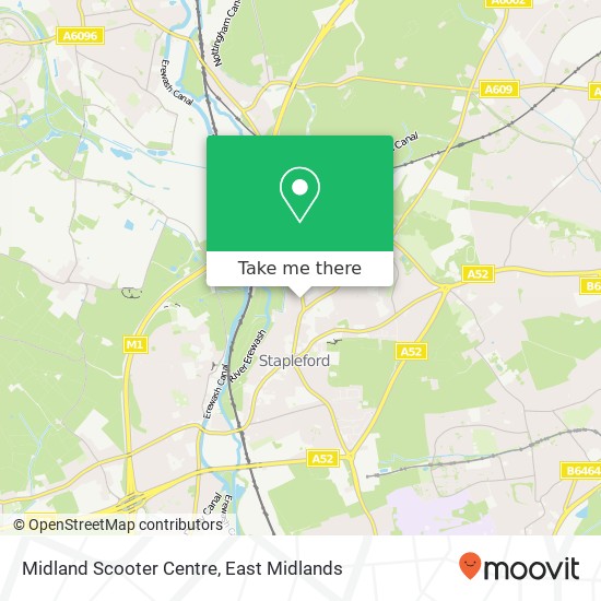 Midland Scooter Centre map