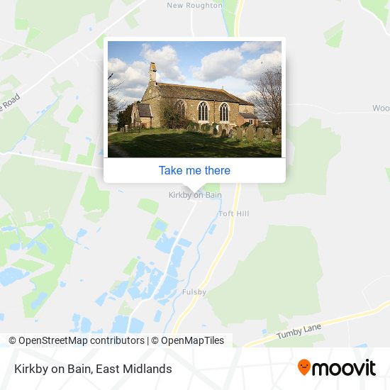 Kirkby on Bain map