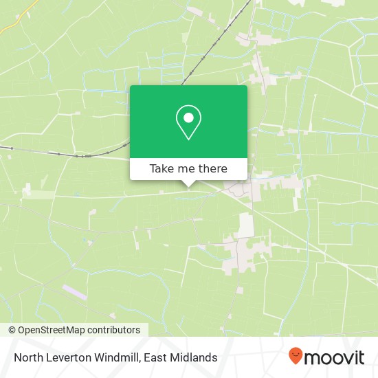 North Leverton Windmill map