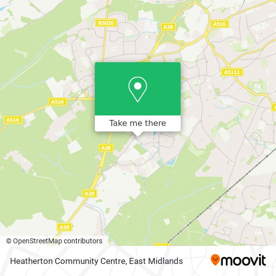 Heatherton Community Centre map