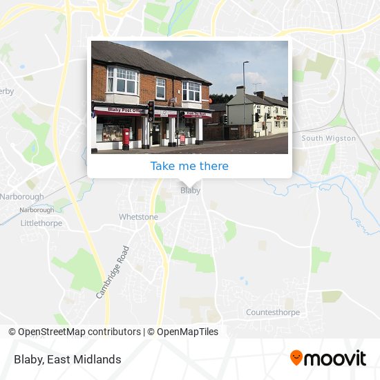 Blaby map