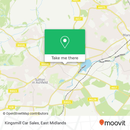 Kingsmill Car Sales map