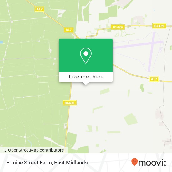 Ermine Street Farm map
