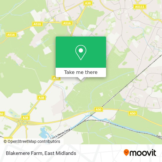 Blakemere Farm map