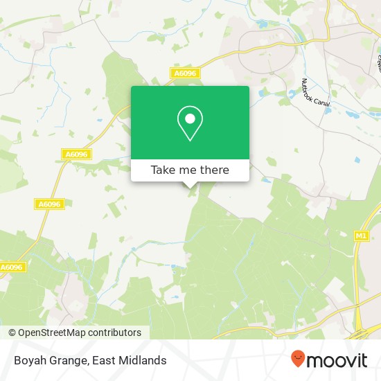 Boyah Grange map