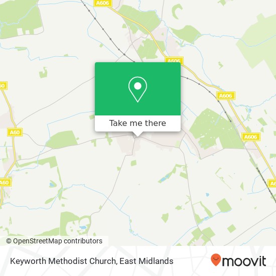 Keyworth Methodist Church map