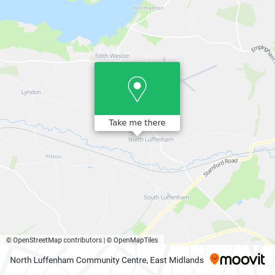 North Luffenham Community Centre map