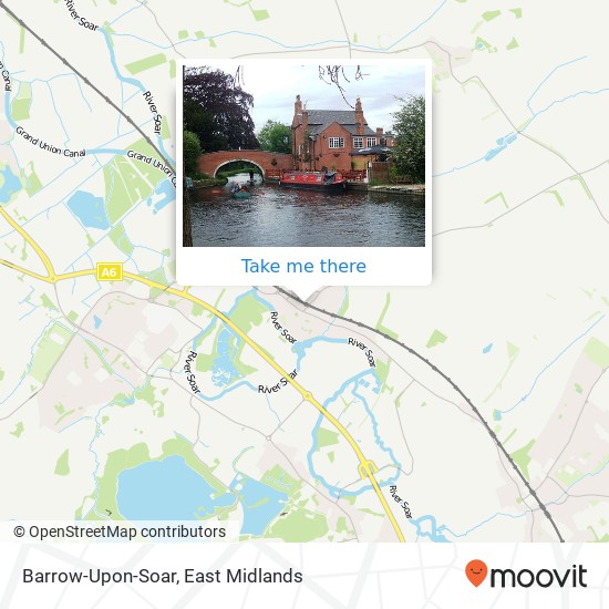 Barrow-Upon-Soar map